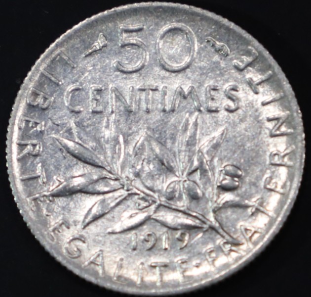50 Cts Semeuse (1897-1920)