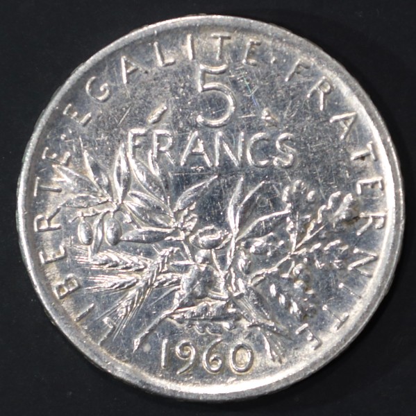 5 Francs Semeuse (1959-1969)