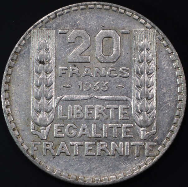 20 Francs Turin (1929-1939)