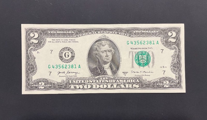 2 DOLLARS ETATS-UNIS 2017